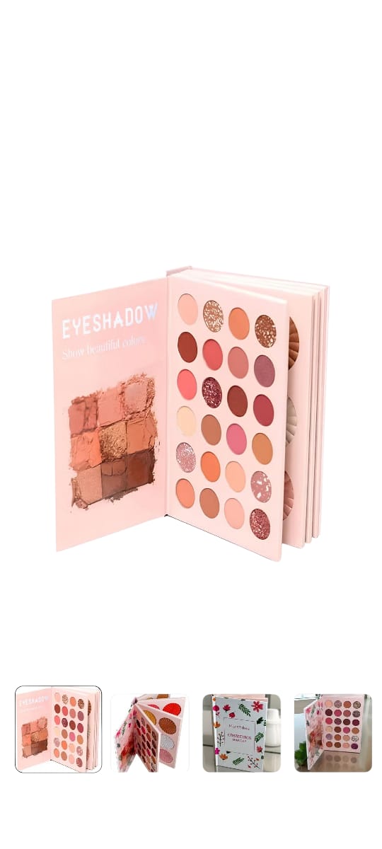 Mocallure 4 In 1 Eyeshadow Palette Book